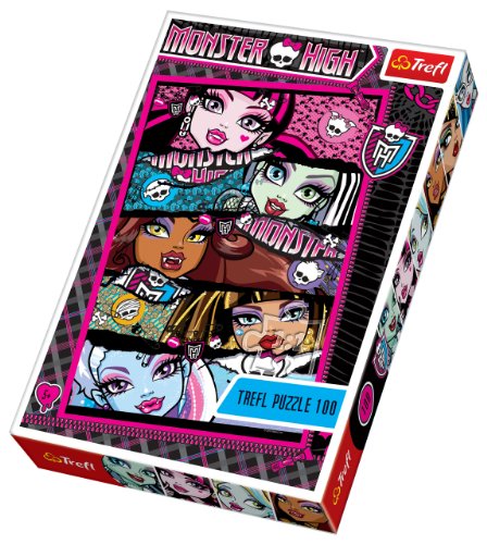 Trefl 16203 - Monster High: Gruselige Schüler - Kinderpuzzle 100 Teile Trefl 16203 - Monster High: Gruselige Schüler - Kinderpuzzle 100 Teile von Hasbro
