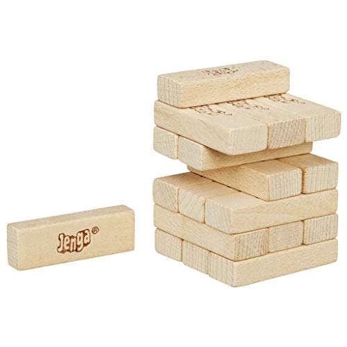 Unbekannt Hasbro Jenga Mini 18 Klötze - Ideal für Reisen von Hasbro