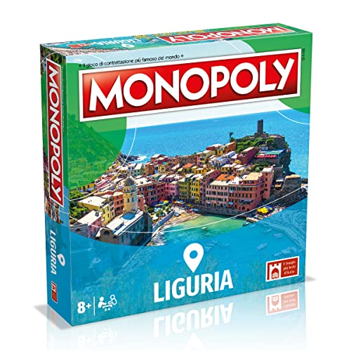 Winning Moves - Die schönsten Dörfer Italiens, Ligurien, Italienische Ausgabe, Dörfer | von Monopoly