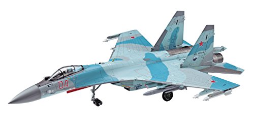 Hasegawa E44 Su-27, Su-35s 1/72 SU 35S Flanker, Blau, Grau, S von ハセガワ