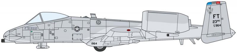 A10C Thunderbolt II von Hasegawa