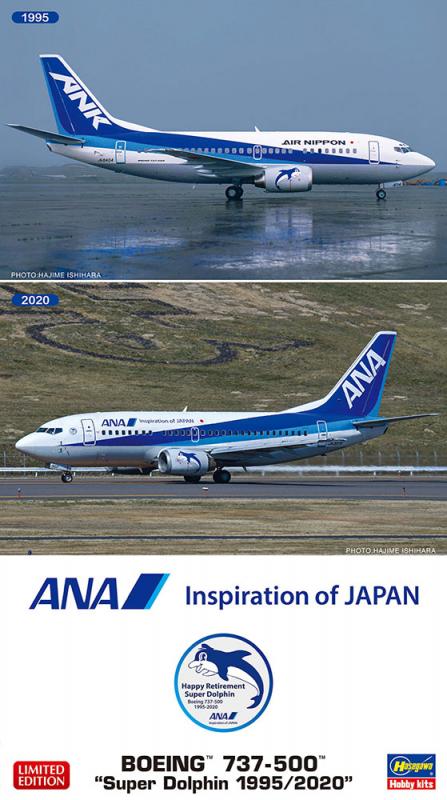 B737-500 Super Dolphin von Hasegawa