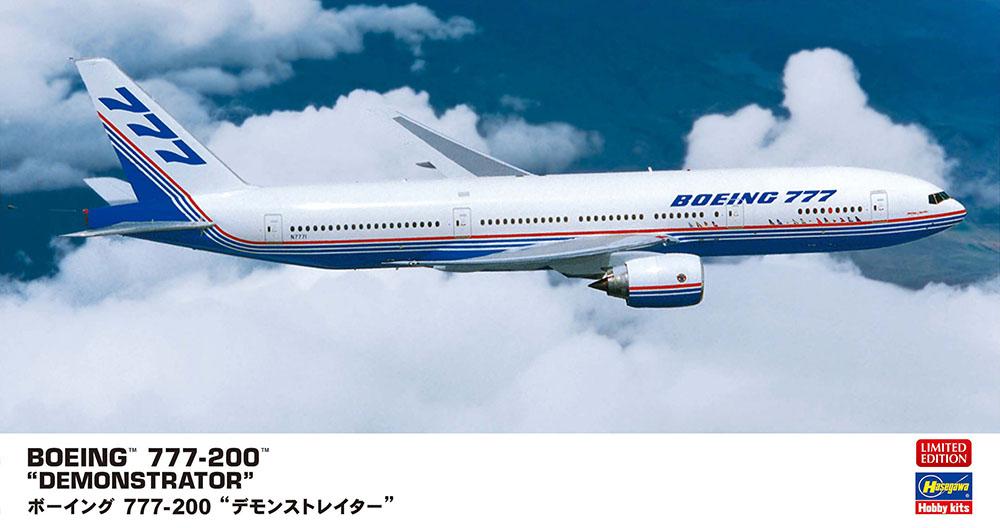 Boeing 777-200 Demonstrator. von Hasegawa