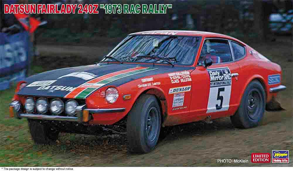 Datsun Fairlady 240Z, 1973 RAC Rally von Hasegawa