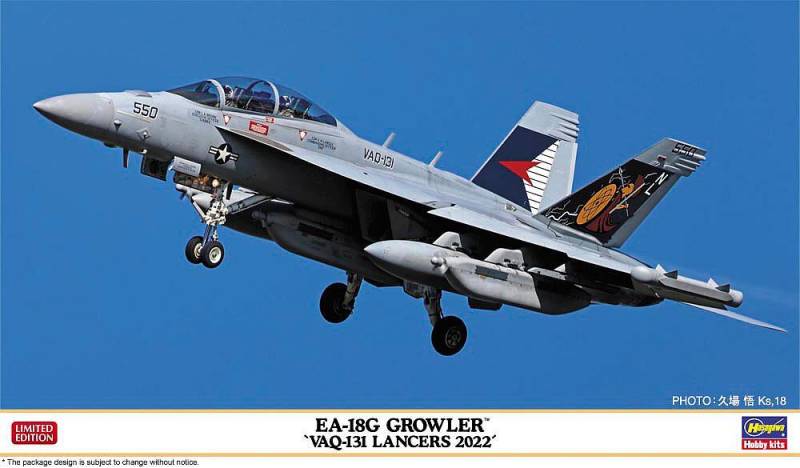 EA-18G Growler VAQ-131 Lancers 2022. von Hasegawa