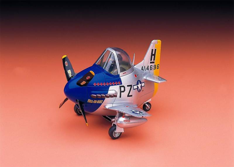 EGG PLANE P-51 Mustang von Hasegawa