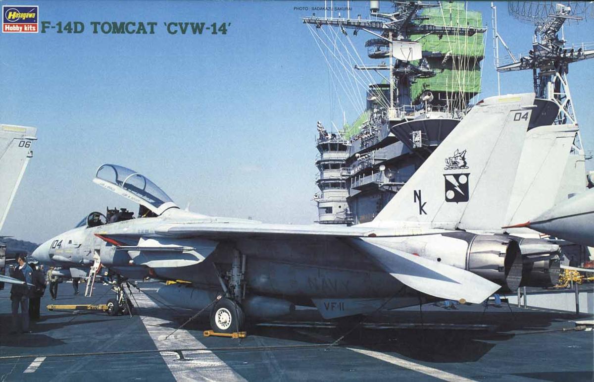 F-14D Tomcat CVW-14 von Hasegawa