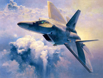 F-22 Raptor von Hasegawa