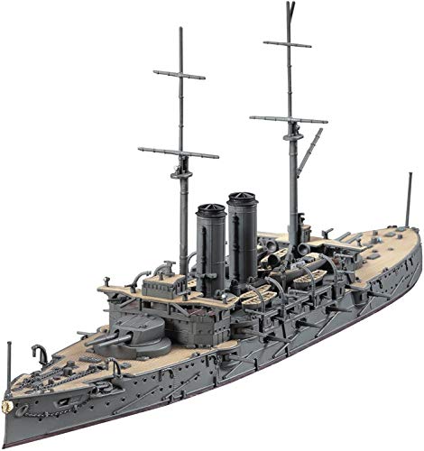 Hasegawa 000151 Anime 1/700 IJN Mikasa, Waterline, gelb, 184x45mm von ハセガワ