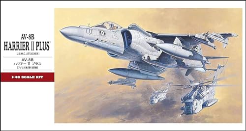 Hasegawa - 1/48 AV8B Harrier II Plus U.S von Hasegawa