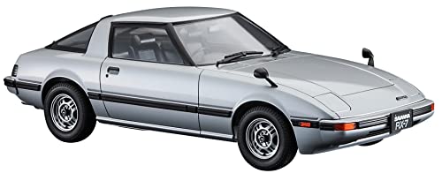 Hasegawa 20635 1/24 Mazda Savanna RX-7 SA 22C, 1980 Modellbausatz, Mehrfarbig von ハセガワ