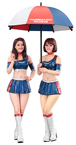 Hasegawa FC09 Collection 09 Race Queens 1/24 Paddock Girls Figure, 2 Stück, Mehrfarbig, Mittel von ハセガワ