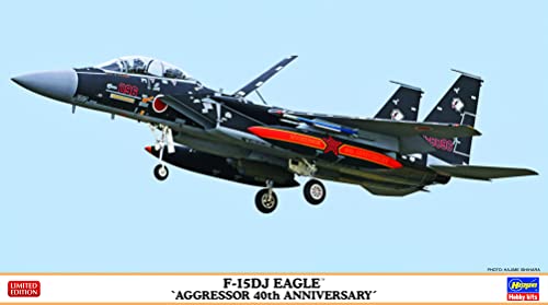 Hasegawa HA02399 1/72 F-15DJ Eagle, 40th Ann. Aggressor Modellbausatz, Mehrfarbig von Hasegawa