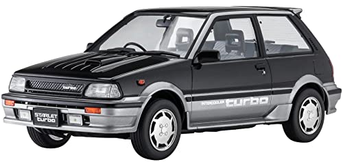 Hasegawa HA20559 1/24 Toyota Starlet EP 71 Turbo S, Middle Version Modellbausatz, Mehrfarbig von ハセガワ