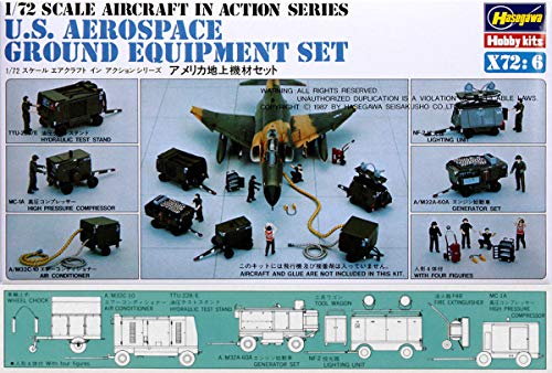 Hasegawa HAS 35006 - Ground Equipment Set, Large, Mehrere Farben von ハセガワ