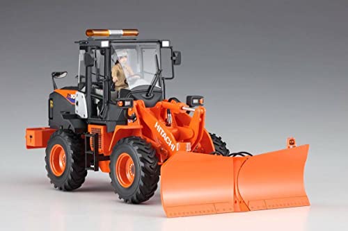 Hitachi Radlader ZW-100-6 mit Schneefräse Kit 1:35 - Hasegawa - Industriefahrzeuge - Montagesatz von Hasegawa