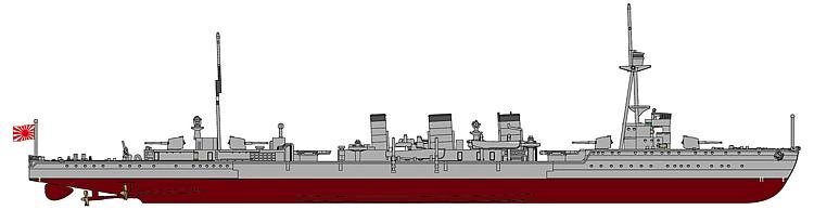 IJN Tenryu, Full Hull von Hasegawa