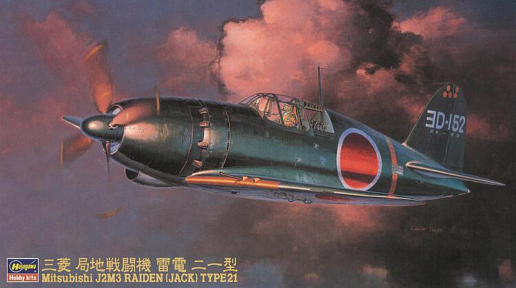 Mitsubishi J2M3 Raiden Jack Type 2 von Hasegawa