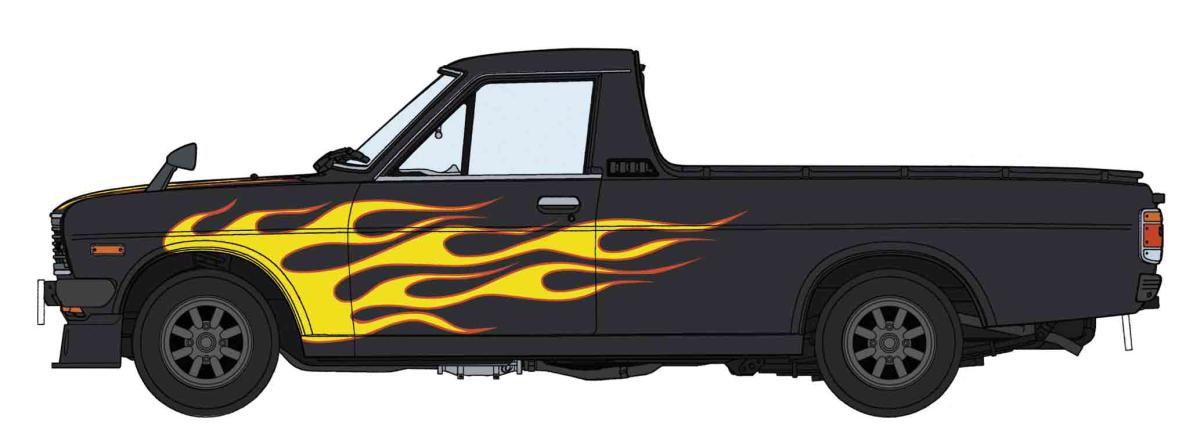 Nissan Sunny Truck (Gb122) Fire Pattern mit S von Hasegawa