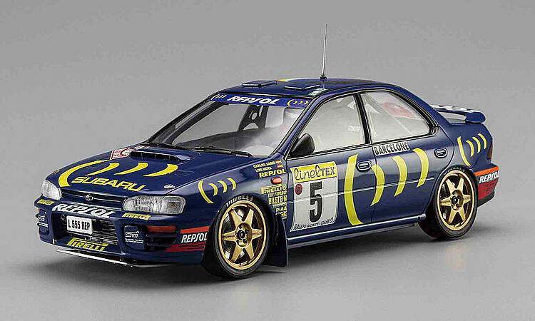 Subaru Impreza 1995 Monte Carlo Rally - Super Detail von Hasegawa