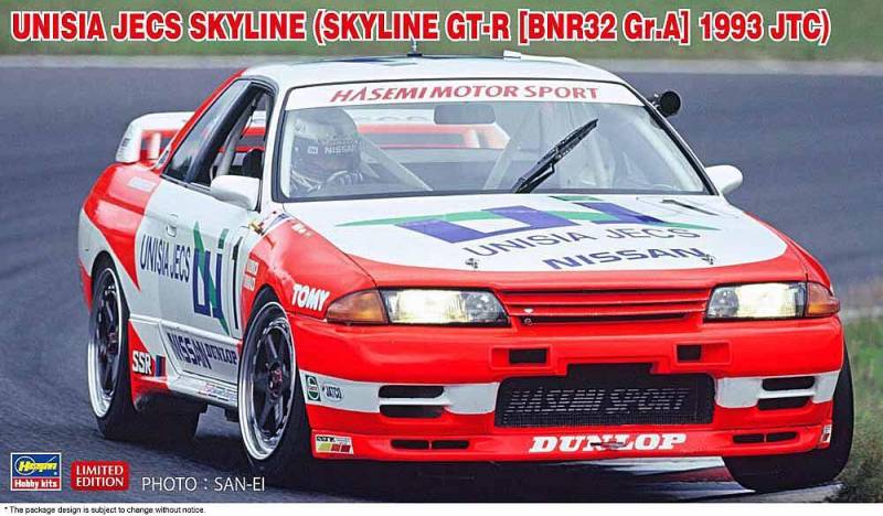 Unisia Jecs Skyline GT-R - 1993 JTC von Hasegawa