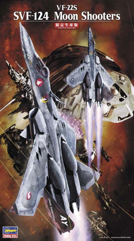 VF-22S, SVF-124 Moon Shooters von Hasegawa