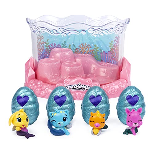 Hatchimals 6046796 - CollEGGtibles, Aquarium mit 8, Kinder ab 5 Jahren, nur bei Amazon erhältlich von Hatchimals