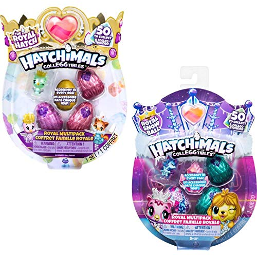 Hatchimals CollEGGtibles Royal Multipack mit 4 Zubehörteilen, 2 Design - Varianten möglich von Hatchimals