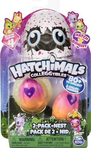 Hatchimals Colleggtibles Season 4 Hatch Bright Mystery 2er-Pack mit Nest von Hatchimals