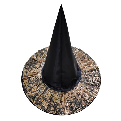 Hexenhut aus Spitze für Halloween-Party, Spinnennetze, Zaubererhut, Cosplay, Kostüm, Zubehör, Kopfbedeckung, Maskerade, Partyzubehör von Hattba