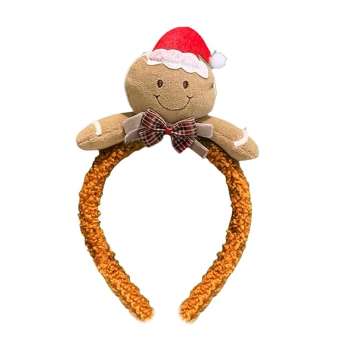 Modischer Plüsch-Winter-Kopfschmuck für Kinder, Weihnachtsschmuck, Weihnachtsbaum-Kopfschmuck für Damen und Kinder von Hattba