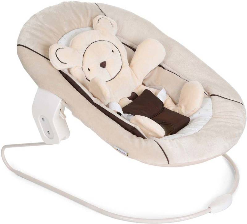 Hauck Alpha 2-in-1 Babywippe Hearts, Beige von Hauck