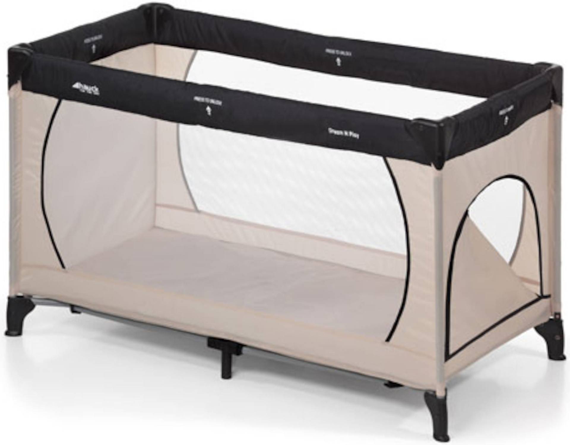 Hauck Reisebett Dream'n Play, Beige/Grey von Hauck