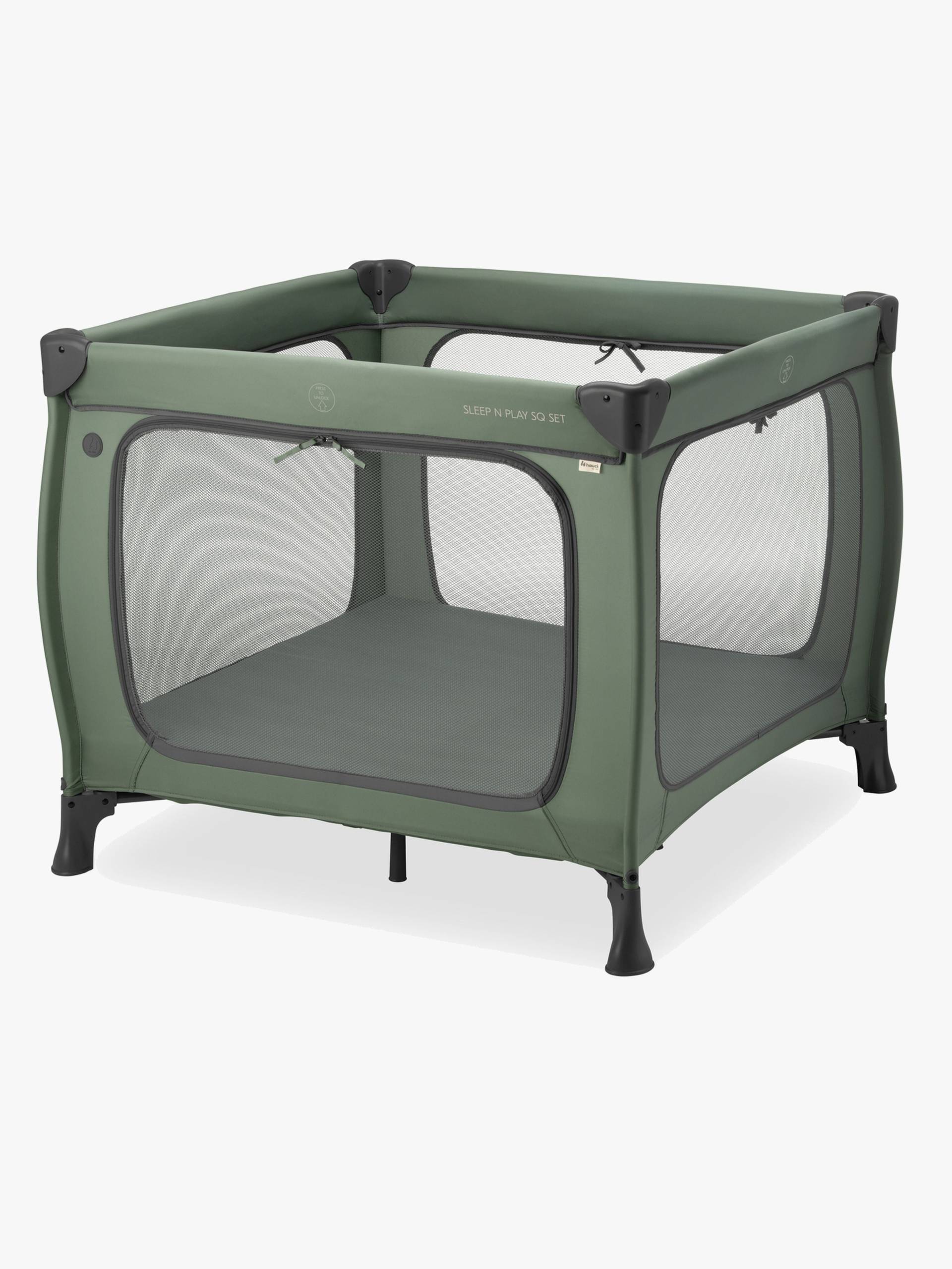 Hauck Sleep N Play SQ Set Reisebett, Dark Green Hauck Sleep N Play SQ Set Reisebett, Dark Green von Hauck