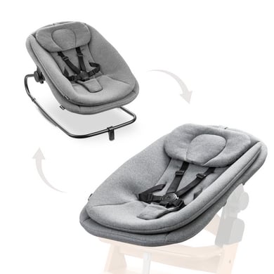 hauck Babywippe Highchair Bouncer Dark-grey melange von Hauck