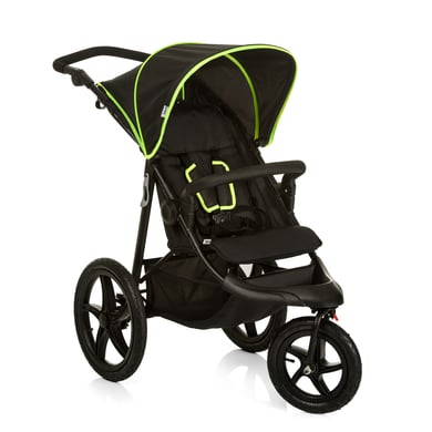 hauck Sportwagen Runner black/neon yellow von Hauck