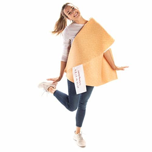 Fortune Cookie Halloween Kostüm - Lustiges Unisex Einheitsgröße Erwachsene Fast Food Outfit von Hauntlook