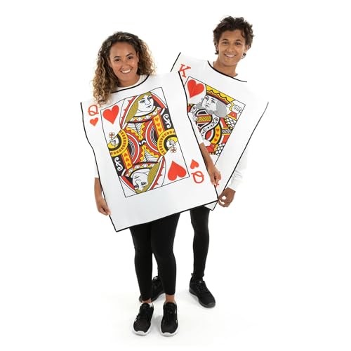 Hauntlook Playing Card Queen Damen Halloween-Kostüm – niedlicher Erwachsenen-Body von Hauntlook