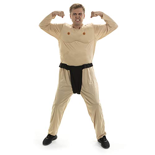 Sumo Wrestler Kostüm – Erwachsene Japanische Sumo Wrestler Halloween Kostüm von Hauntlook