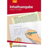 Aufsatz. Inhaltsangabe von Hauschka Verlag