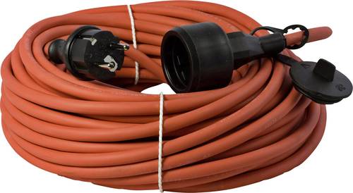 HAWA 10082101 Strom Verlängerungskabel 16A Rot 10.00m H07RN-F 3G 1,5mm² von Hawa