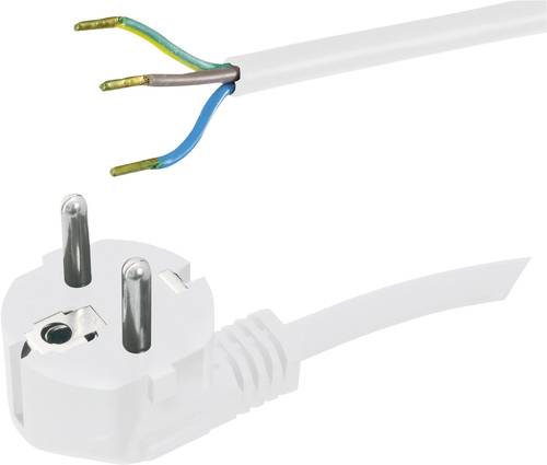 HAWA 1008212 Strom Anschlusskabel Weiß 2.00m von Hawa