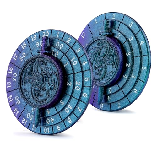 Haxtec Spinner-Würfel, 7-in-1, DND-Würfel-Set, einzigartiger Würfel, Spinner, antikes Design, für Dungeons and Dragons, DND-Geschenke, Rollenspiele, rotierende Spielwürfel Haxtec Spinner-Würfel, 7-in-1, DND-Würfel-Set, einzigartiger Würfel, Spinner, antikes Design, für Dungeons and Dragons, DND-Geschenke, Rollenspiele, rotierende Spielwürfel von Haxtec