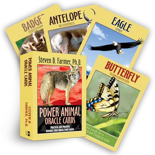 HayHouse Power Animal Oracle Cards: Practical and Powerful Guidance from Animal Spirit Guides von Hay House UK Ltd