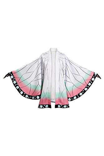 Haydory Kochou Shinobu/Agatsuma Zenitsu/Rengoku Kyoujurou Umhang Cosplay Kostüm Kimono Umhang Robe Halloween Anzug Erwachsene, weiß 2, X-Large Haydory Kochou Shinobu/Agatsuma Zenitsu/Rengoku Kyoujurou Umhang Cosplay Kostüm Kimono Umhang Robe Halloween Anzug Erwachsene, weiß 2, X-Large von Haydory
