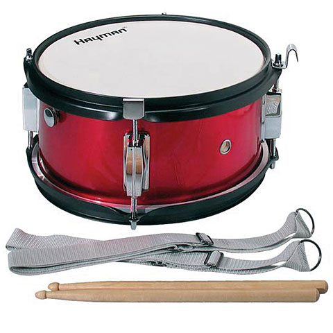 Hayman 12" Red Junior Marching Snaredrum Kleine Trommel von Hayman