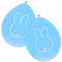 Miffy Luftballons, blau, für Babypartys von Jungs, 6 Stück von Haza Groep B.V.