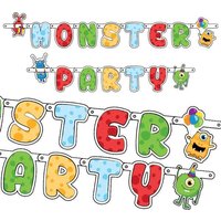 Monster Buchstabenkette für eine besonders witzige Monsterparty 1,5m von Haza Groep B.V.