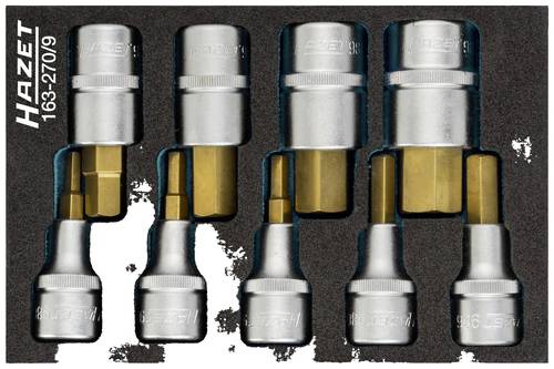 Hazet 163-270/9 Steckschlüsseleinsatz-Set 163-270/9 von Hazet