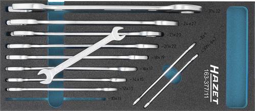 Hazet 163-377/11 Doppel-Maulschlüssel-Satz 11teilig Schlüsselweite (Metrisch) 6 - 32mm von Hazet